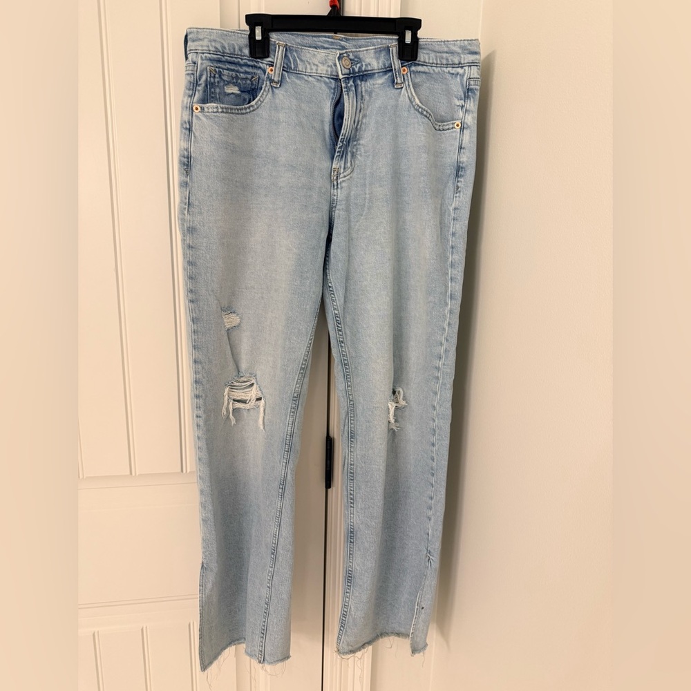 GAP 90s Loose Mid Rise Light Blue Jeans